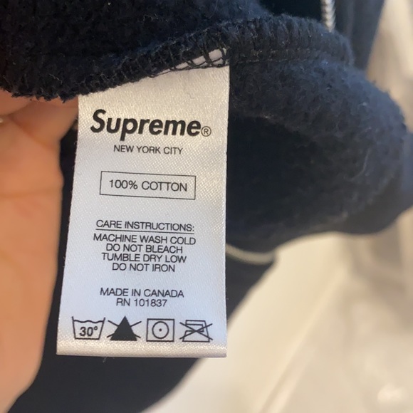 SUPREME zip up hoodie (SPECIAL EDITION) - Picture 5 of 7